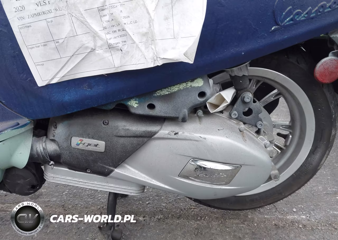 2020 Ves Piaggi Sprint 150 VIN:ZAPM818GXL5902775 - 9