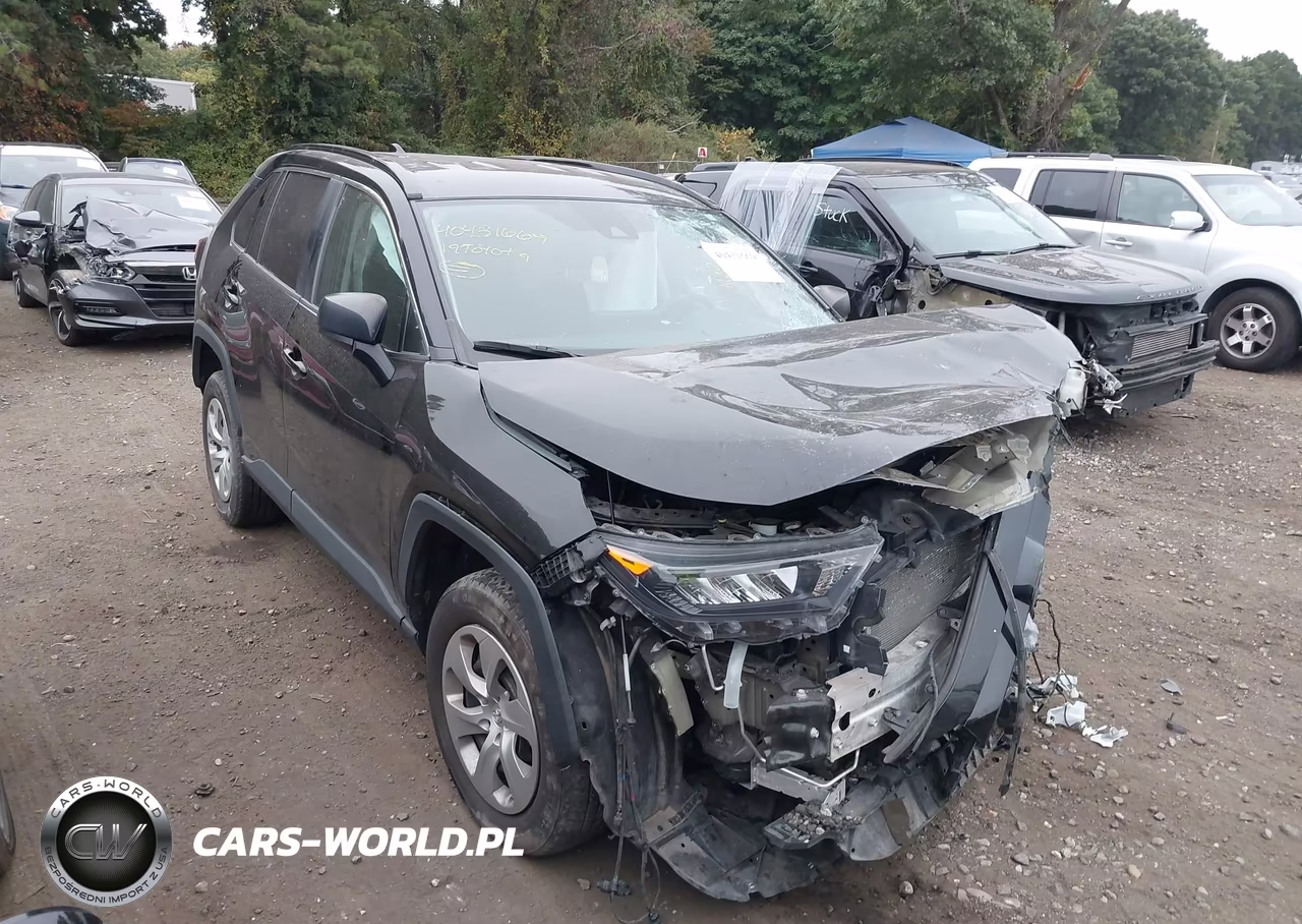 2019 Toyota Rav4 Le VIN:2T3F1RFV3KW018666 - 1