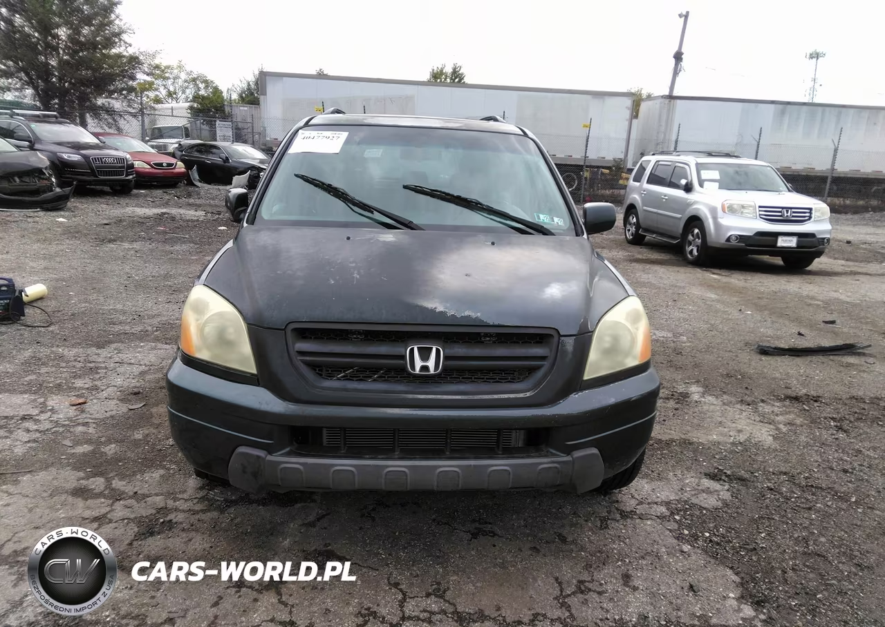 2005 Honda Pilot Ex-L VIN:5FNYF18655B050627 - 12