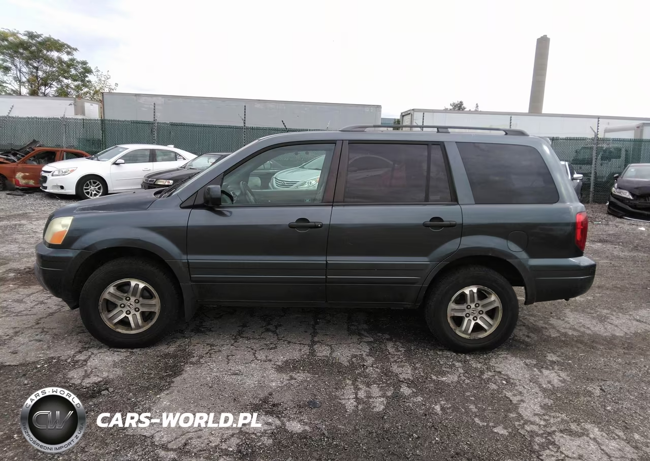2005 Honda Pilot Ex-L VIN:5FNYF18655B050627 - 14