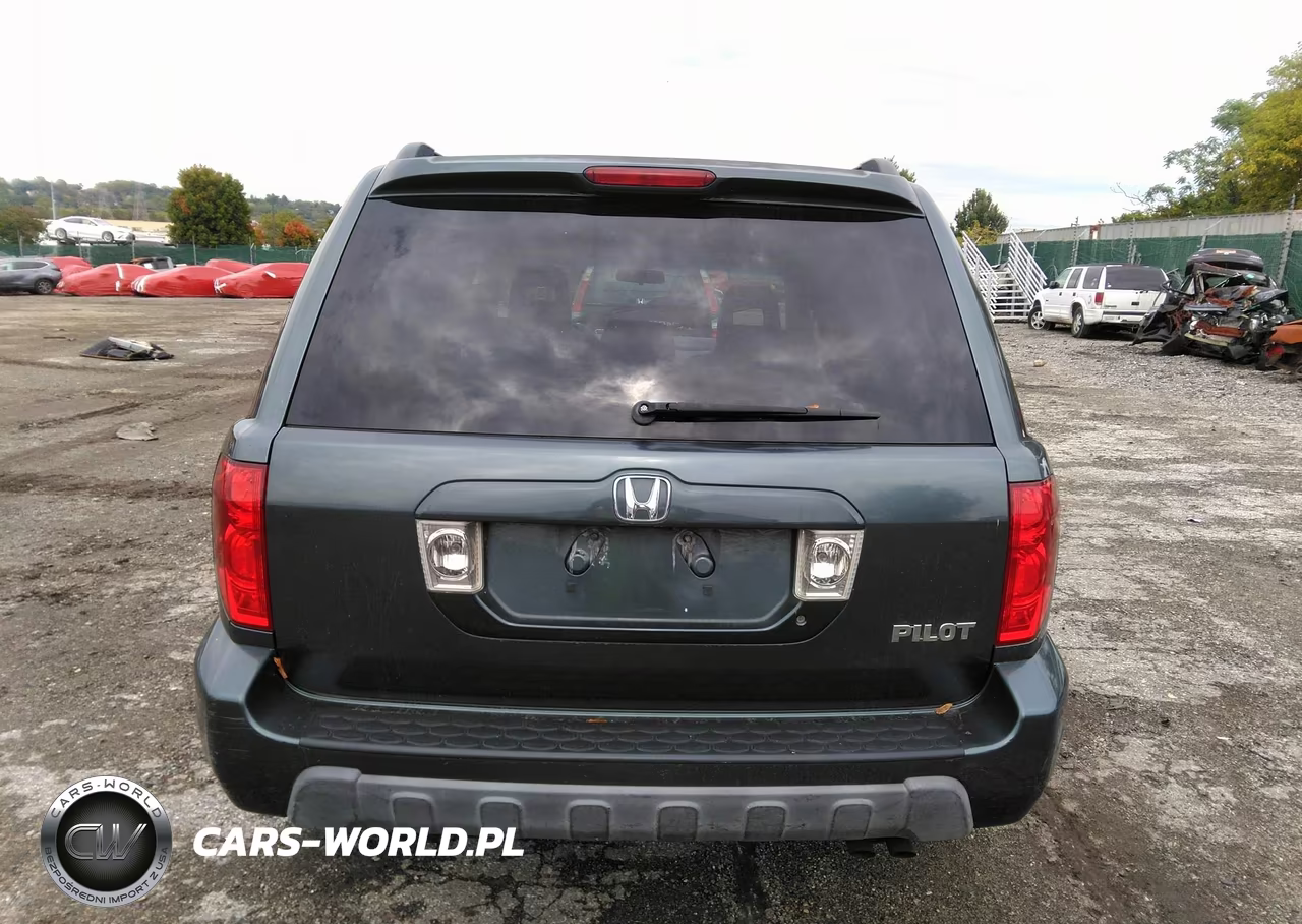 2005 Honda Pilot Ex-L VIN:5FNYF18655B050627 - 16