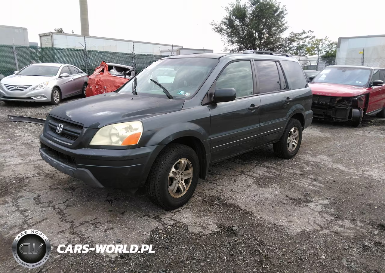 2005 Honda Pilot Ex-L VIN:5FNYF18655B050627 - 2