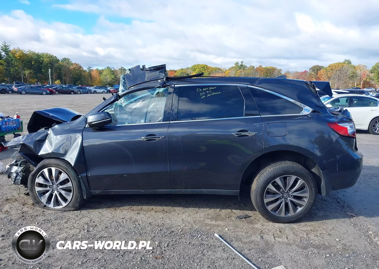 2016 Acura Mdx Technology Acurawatch Plus Packages-Technology Package VIN:5FRYD4H46GB024738 - 14