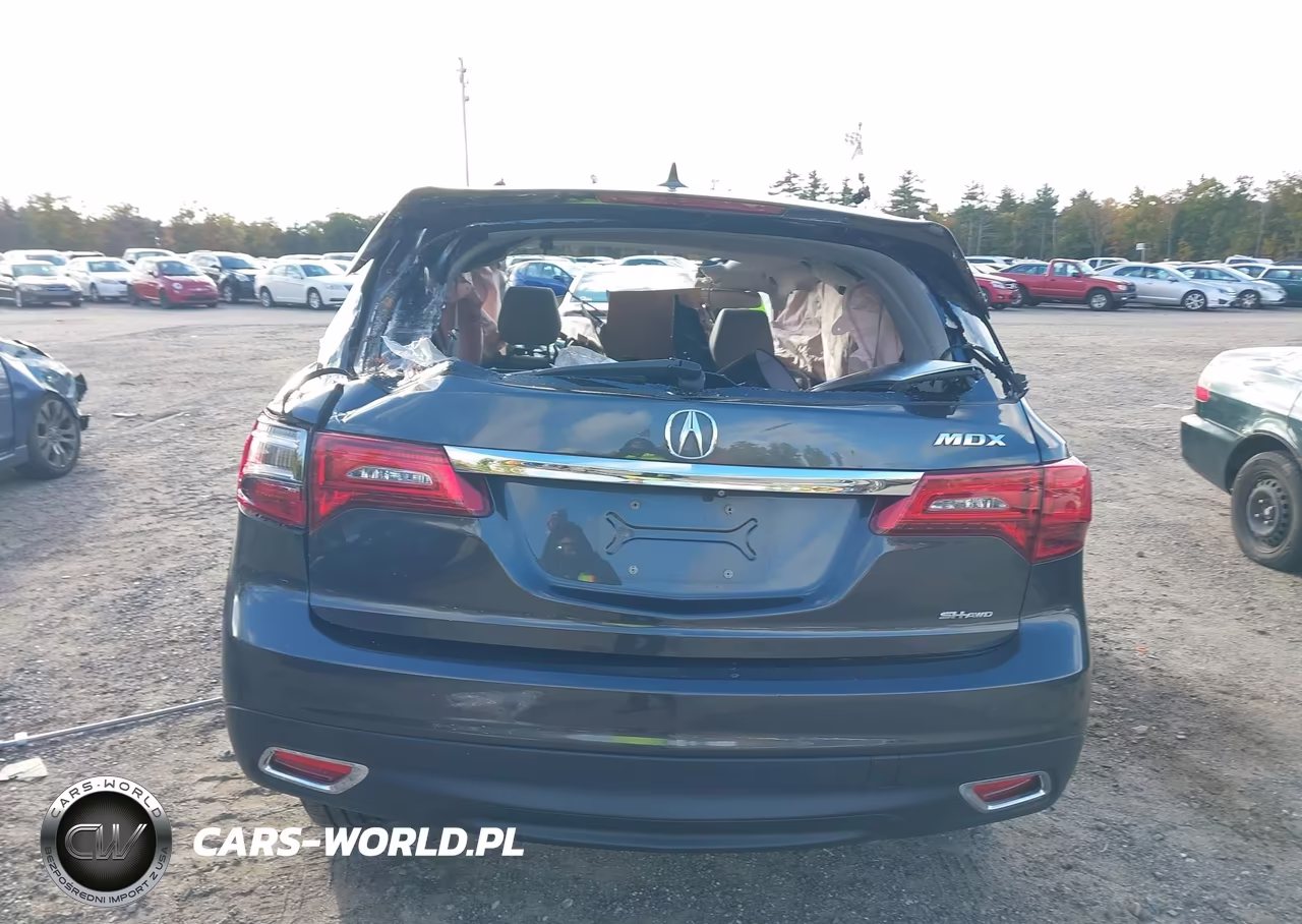 2016 Acura Mdx Technology Acurawatch Plus Packages-Technology Package VIN:5FRYD4H46GB024738 - 16
