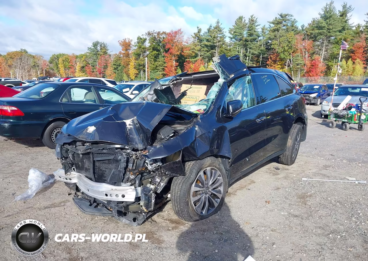 2016 Acura Mdx Technology Acurawatch Plus Packages-Technology Package VIN:5FRYD4H46GB024738 - 2