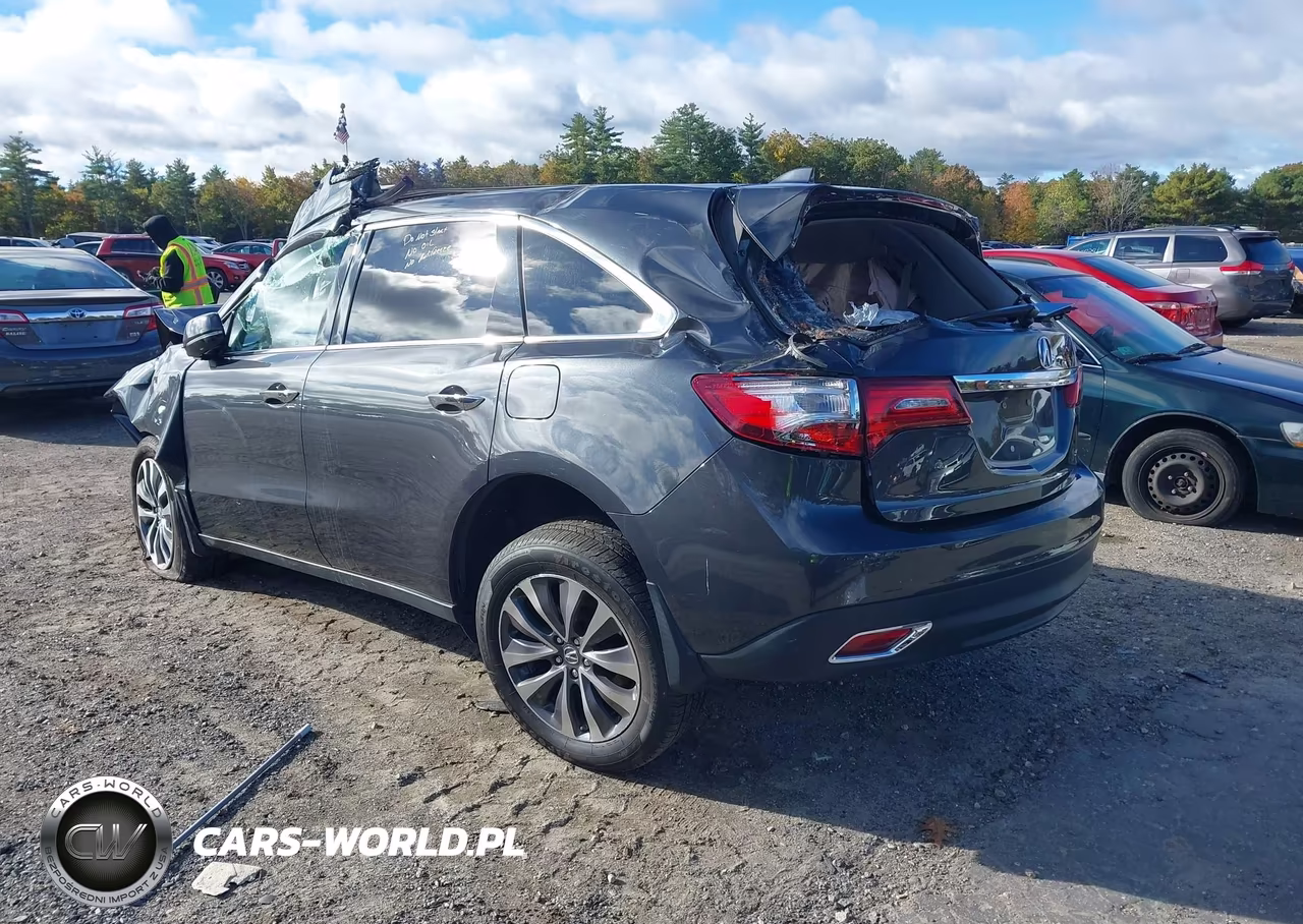2016 Acura Mdx Technology Acurawatch Plus Packages-Technology Package VIN:5FRYD4H46GB024738 - 3