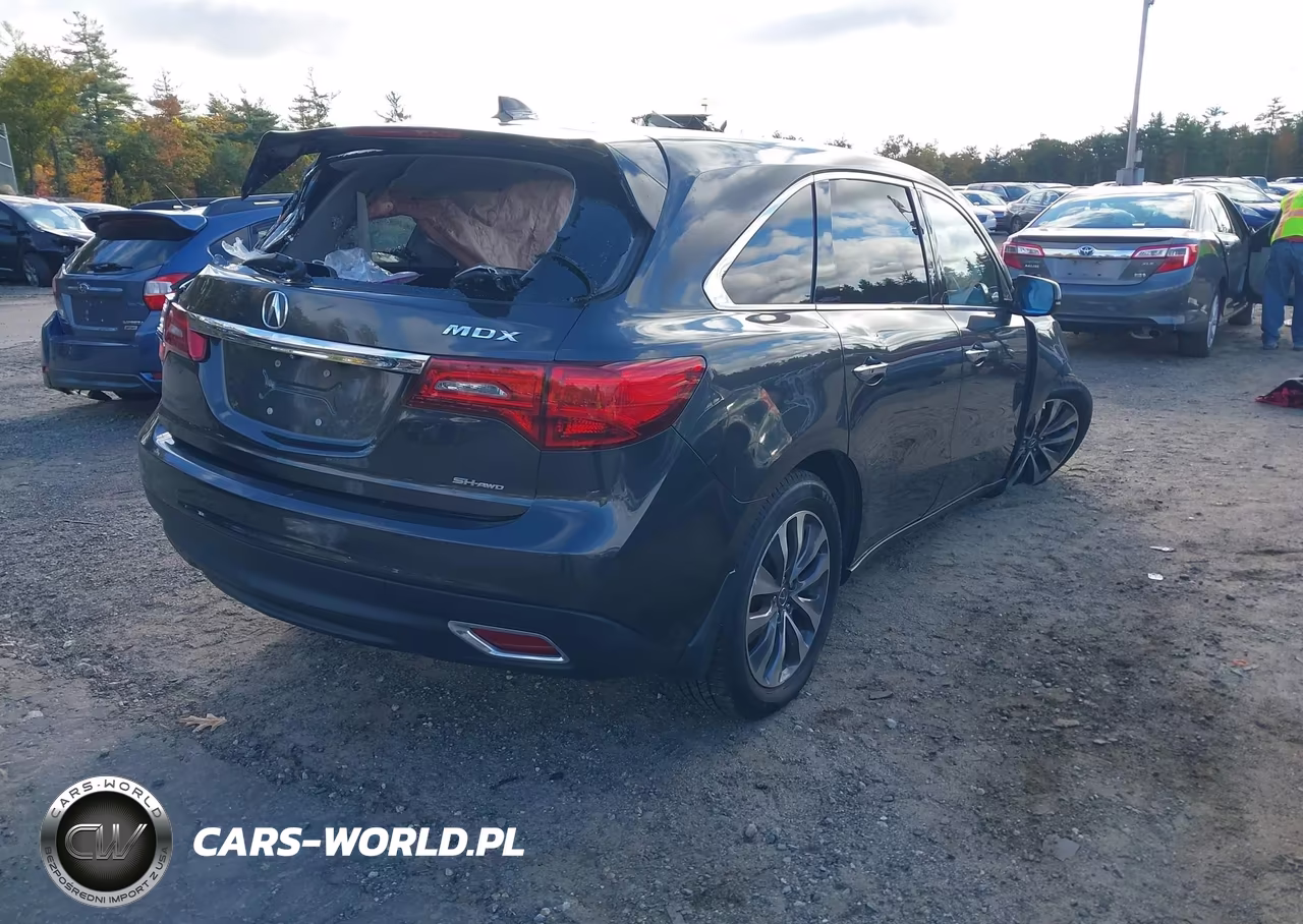 2016 Acura Mdx Technology Acurawatch Plus Packages-Technology Package VIN:5FRYD4H46GB024738 - 4
