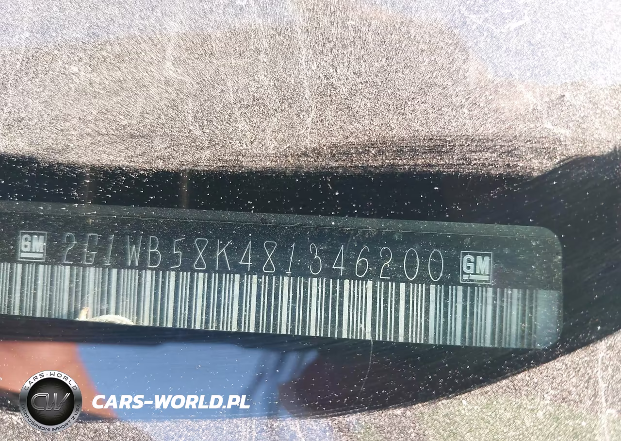 2008 Chevrolet Impala Ls VIN:2G1WB58K481346200 - 9