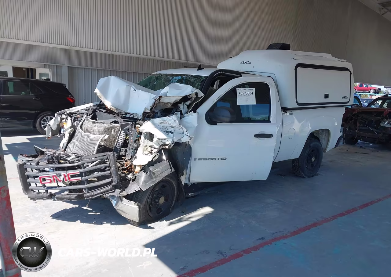 2008 GMC Sierra 2500Hd Work Truck VIN:1GTHK29K88E101945 - 2