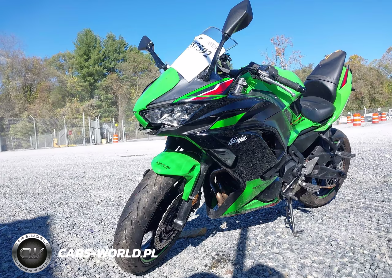 2024 Kawasaki Ex650 P VIN:ML5EXEP11RDAC4352 - 2