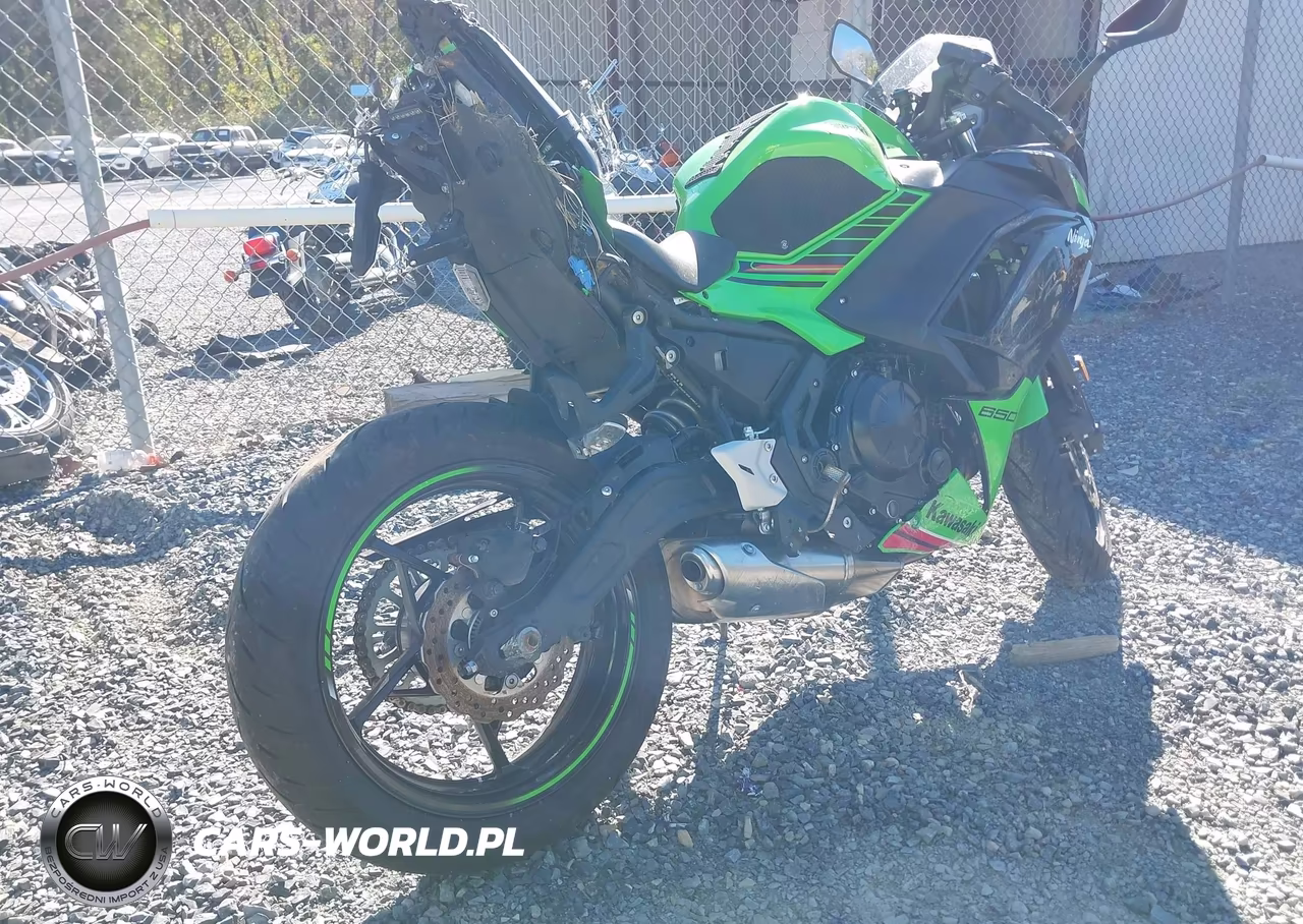 2024 Kawasaki Ex650 P VIN:ML5EXEP11RDAC4352 - 4