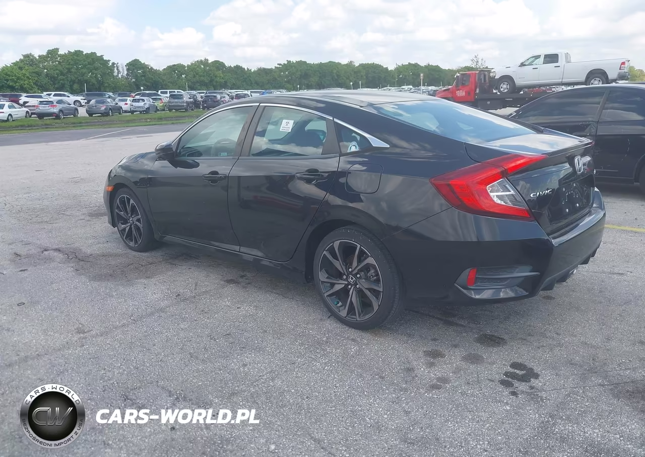 2021 HONDA CIVIC SEDAN SPORT VIN:2HGFC2F84MH527942 - 3