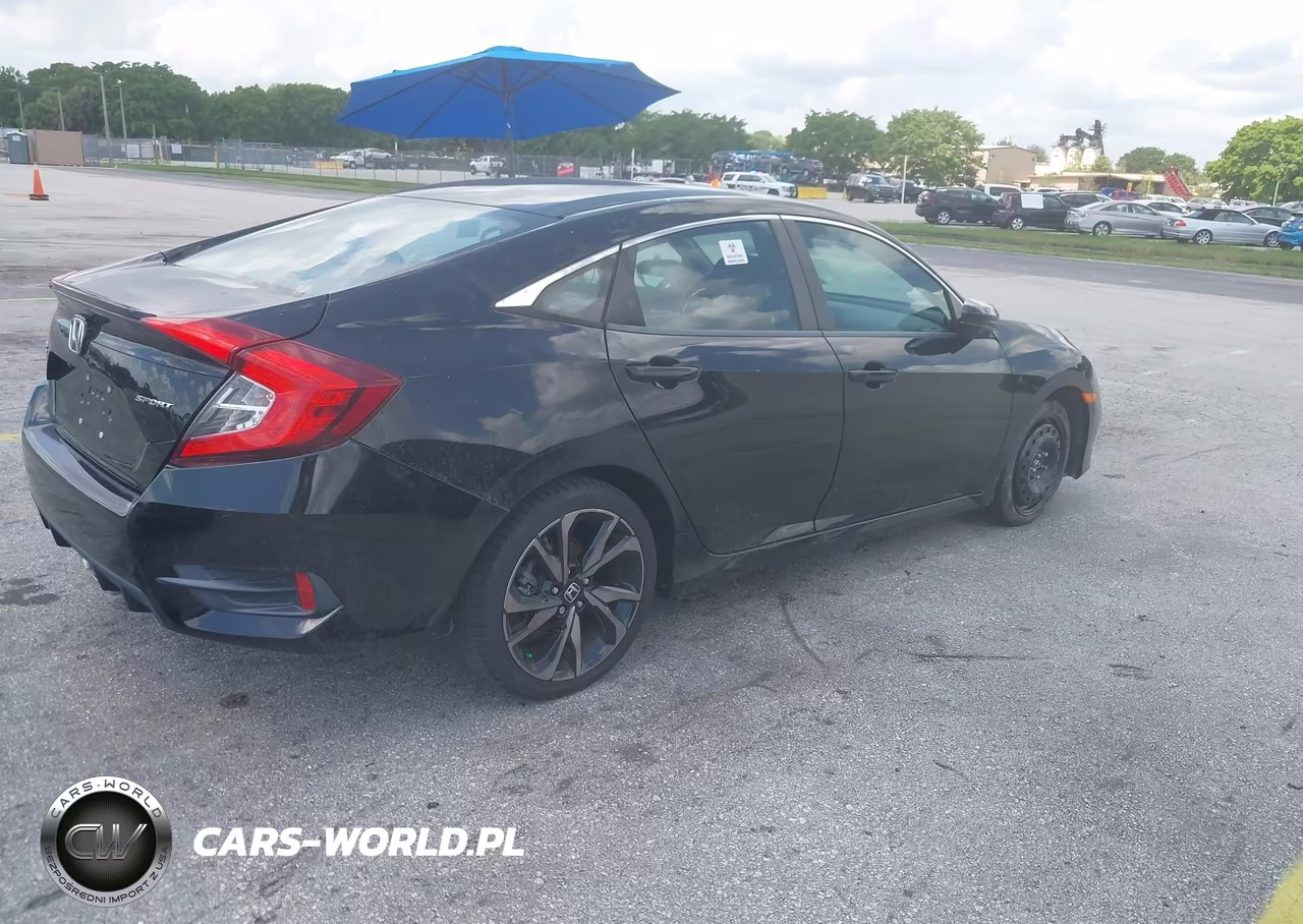 2021 HONDA CIVIC SEDAN SPORT VIN:2HGFC2F84MH527942 - 4