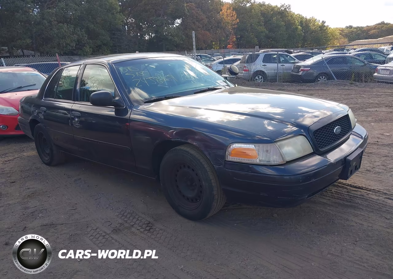 2002 Ford Crown Victoria Natural Gas Vehicle-Police-Police Street Appearance