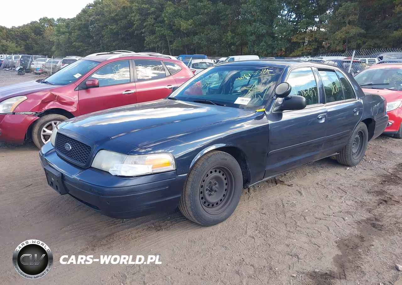 2002 Ford Crown Victoria Natural Gas Vehicle-Police-Police Street Appearance VIN:2FAFP71W42X116426 - 2