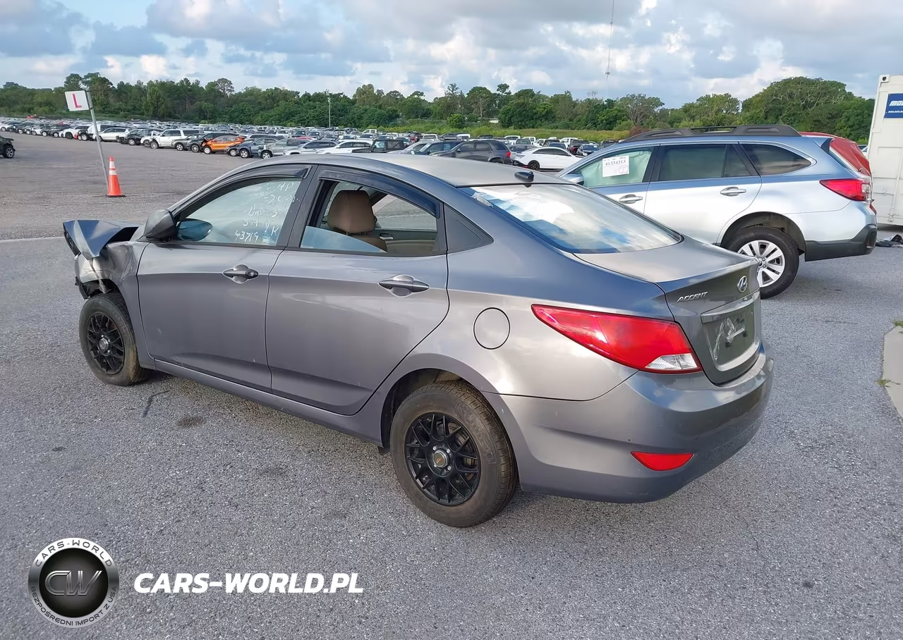 2015 Hyundai Accent Gls VIN:KMHCT4AEXFU836031 - 3