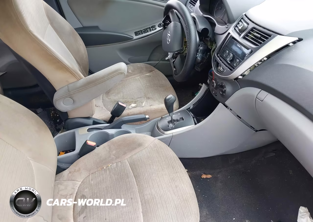 2015 Hyundai Accent Gls VIN:KMHCT4AEXFU836031 - 5