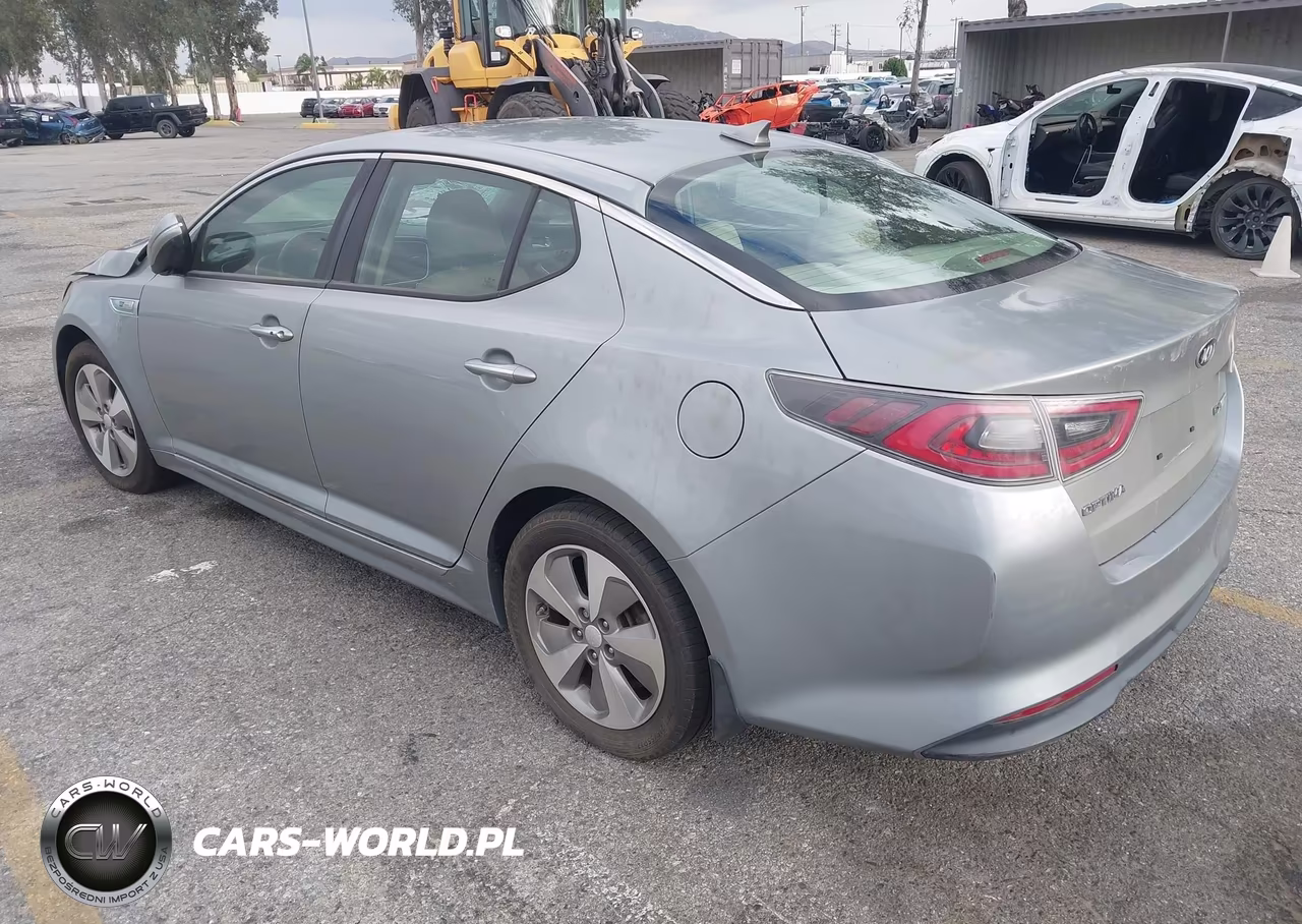 2016 Kia Optima Hybrid Ex VIN:KNAGN4AD2G5093915 - 3