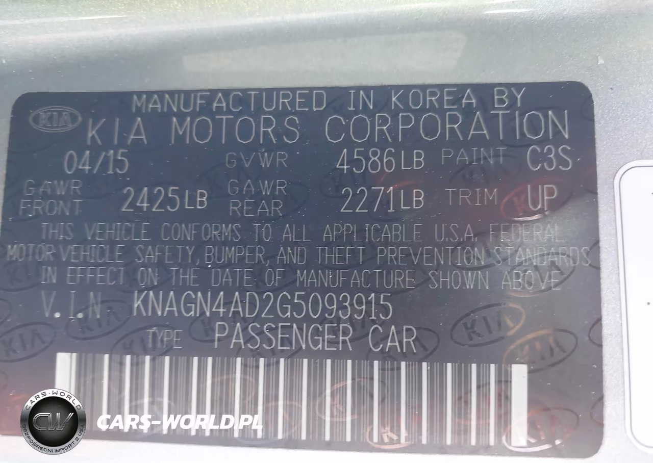 2016 Kia Optima Hybrid Ex VIN:KNAGN4AD2G5093915 - 9