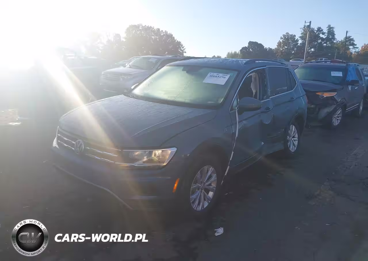 2019 Volkswagen Tiguan 2.0T Se-2.0T Sel-2.0T Sel R-Line-2.0T Sel R-Line Black VIN:3VV2B7AX8KM128558 - 2