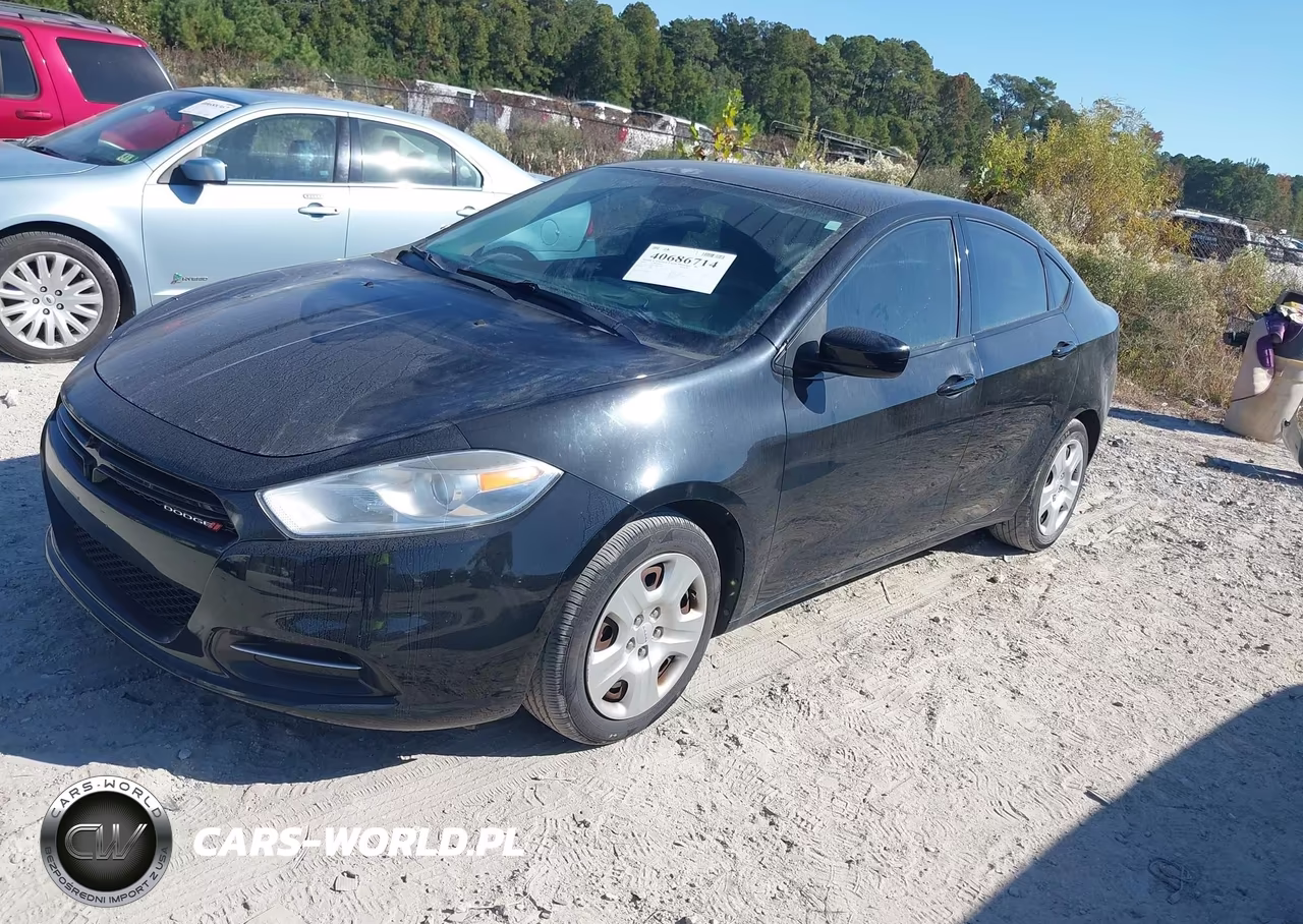 2013 Dodge Dart Aero VIN:1C3CDFAH7DD306754 - 2