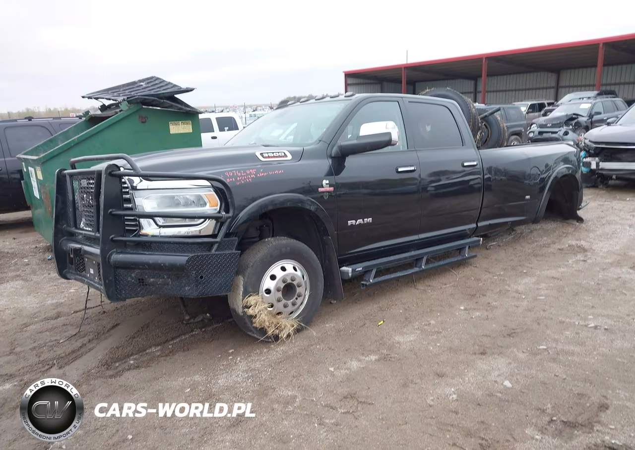 2019 Ram 3500 Laramie 4X4 8' Box VIN:3C63RRJL2KG576016 - 2