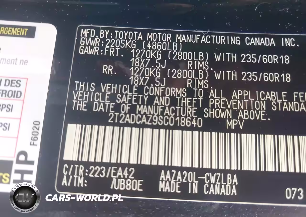 2025 Lexus Nx 250 VIN:2T2ADCAZ9SC018640 - 9