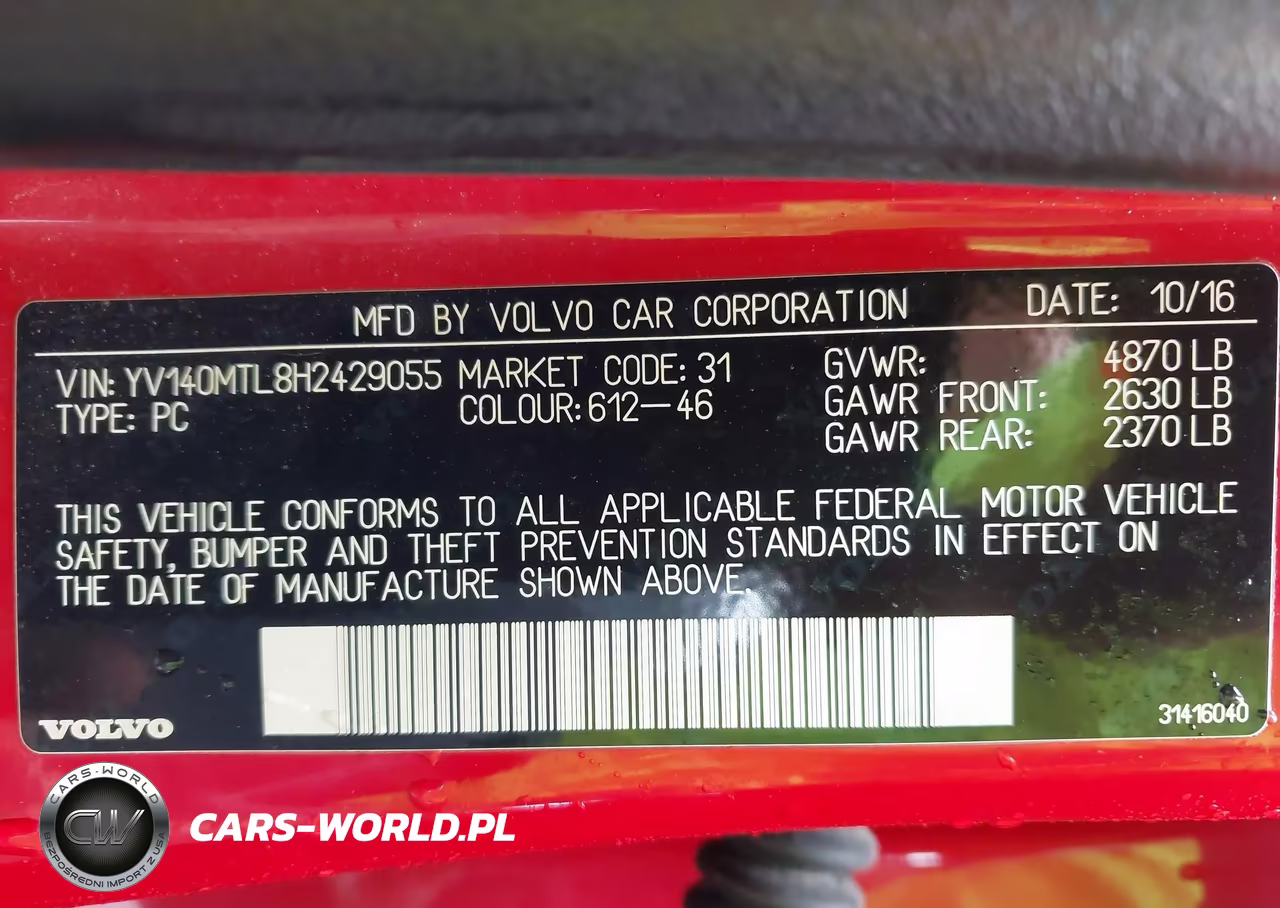 2017 Volvo S60 T5 Dynamic VIN:YV140MTL8H2429055 - 9