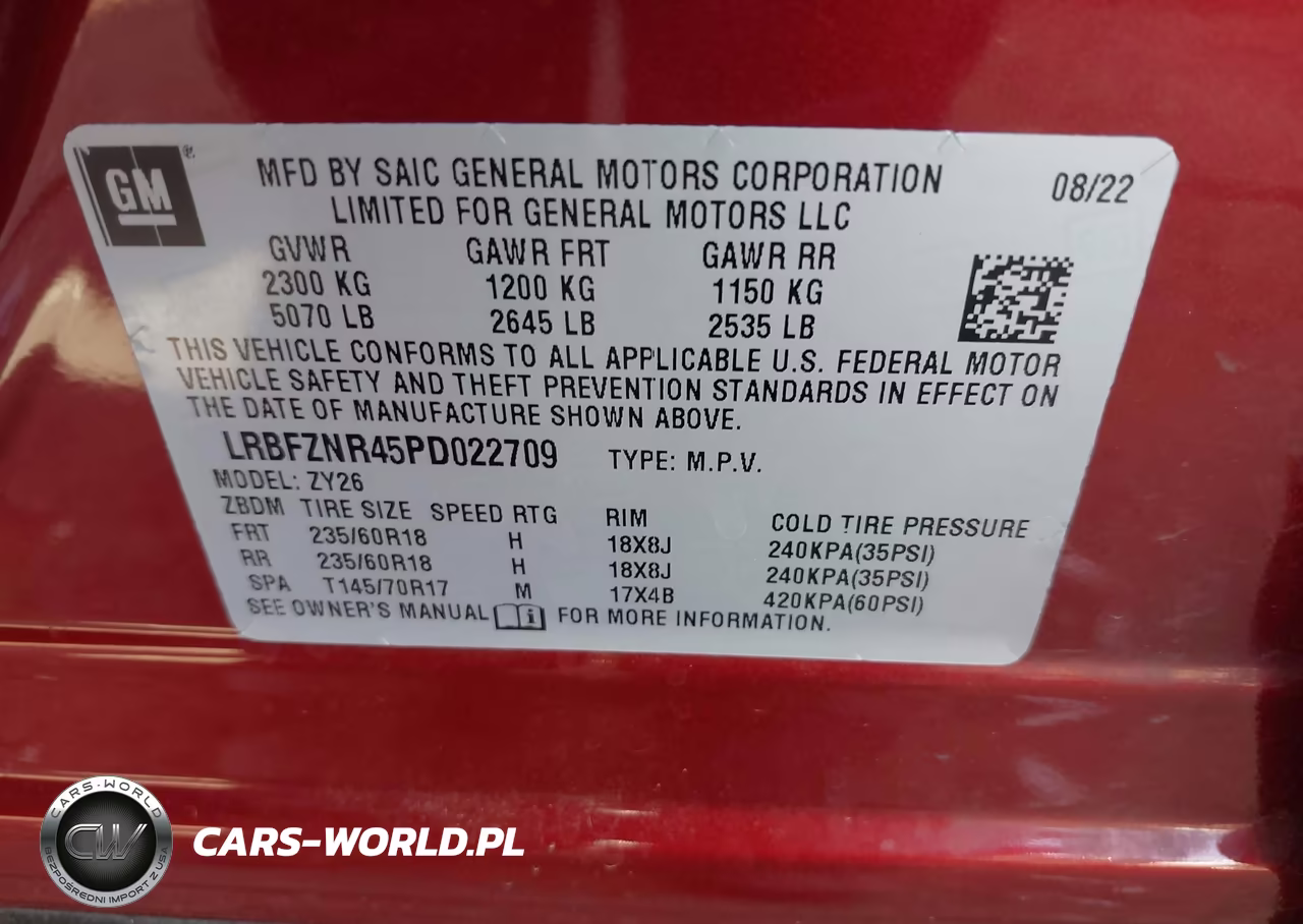 2023 Buick Envision Essence Fwd VIN:LRBFZNR45PD022709 - 9