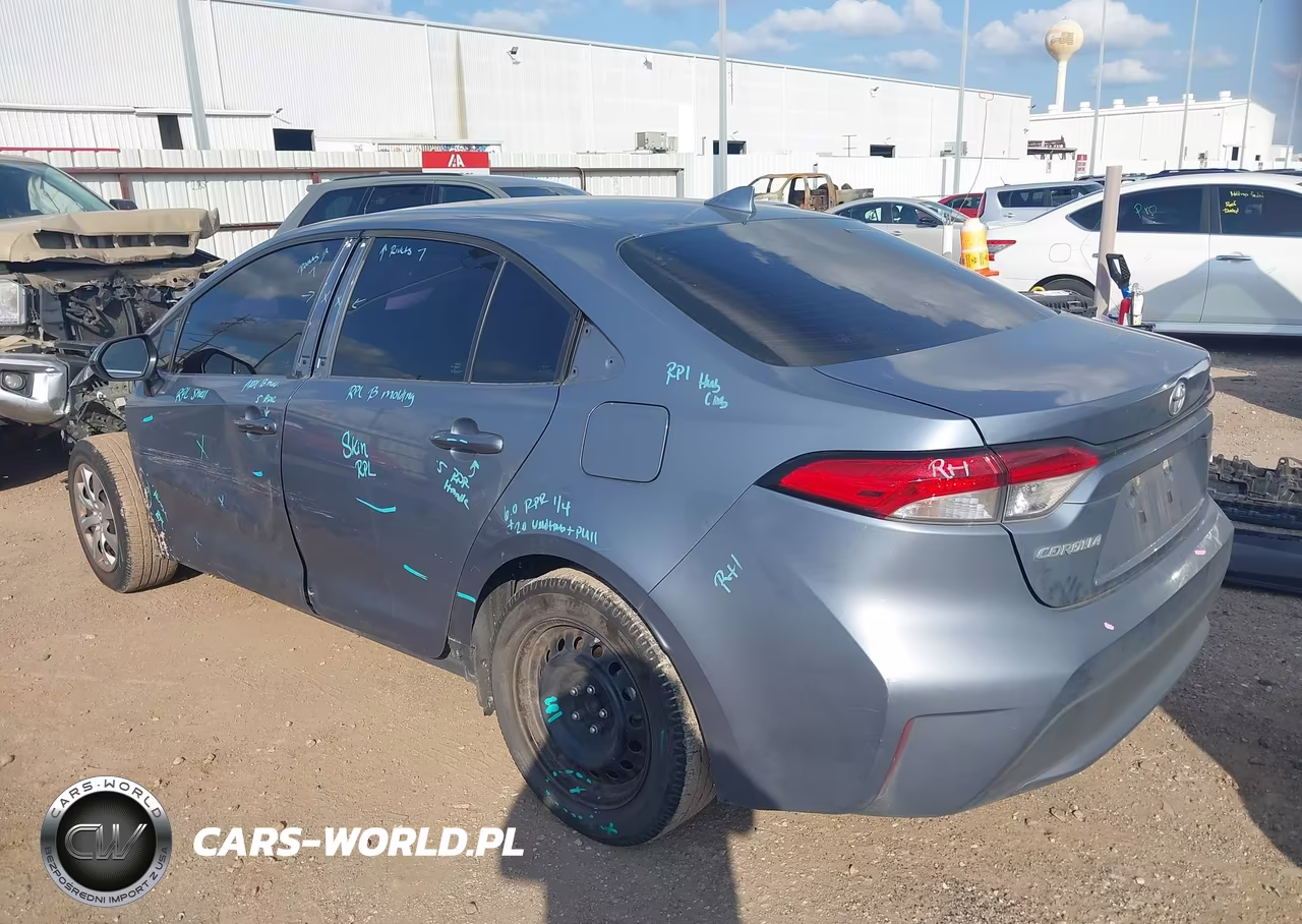 2022 Toyota Corolla Le VIN:5YFEPMAE2NP285123 - 3