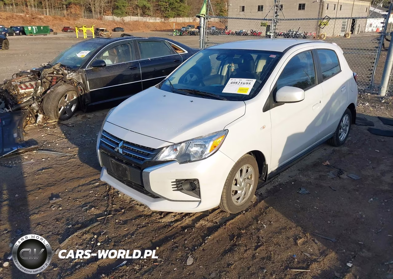 2022 Mitsubishi Mirage Es-Le VIN:ML32AUHJ0NH005544 - 2