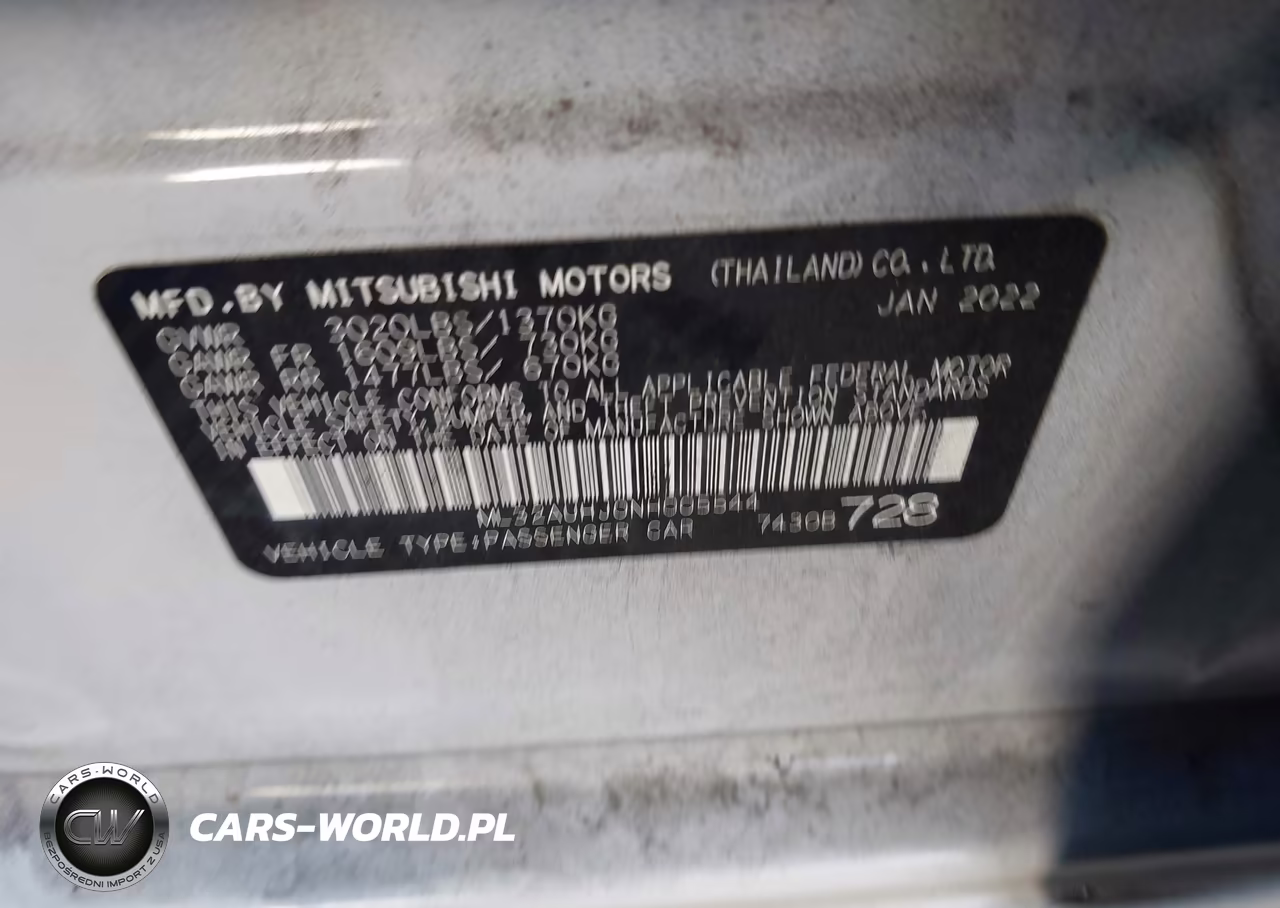 2022 Mitsubishi Mirage Es-Le VIN:ML32AUHJ0NH005544 - 9