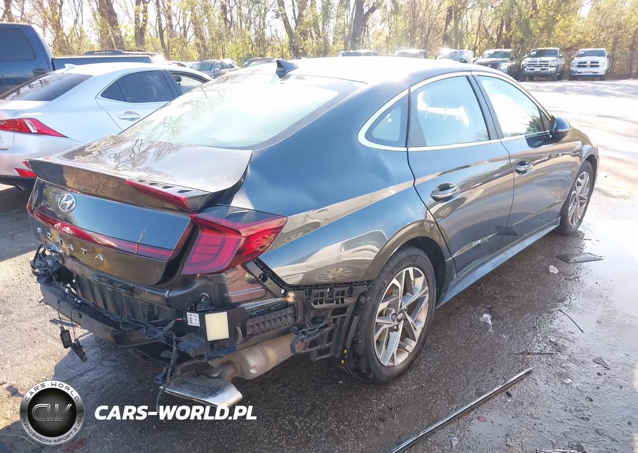 2021 Hyundai Sonata Sel VIN:KMHL64JA2MA160791 - 4