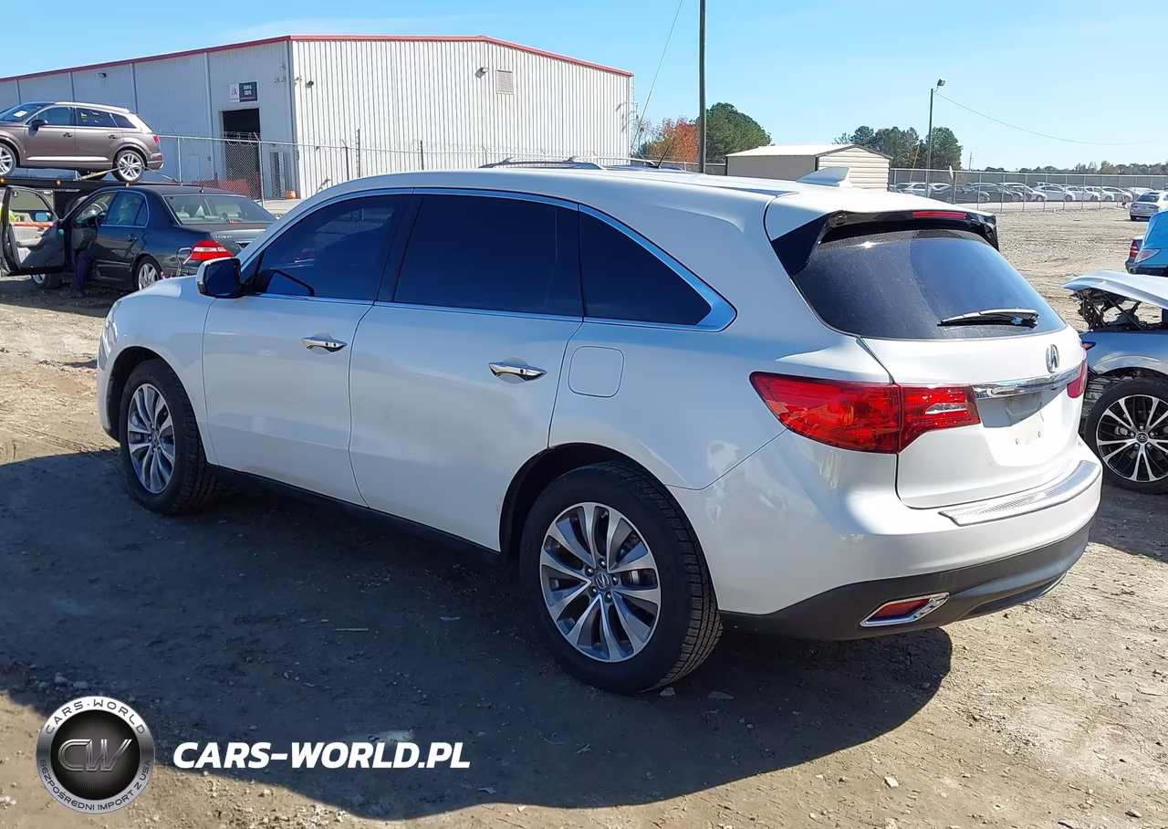 2014 Acura Mdx Technology Package VIN:5FRYD3H42EB003568 - 3