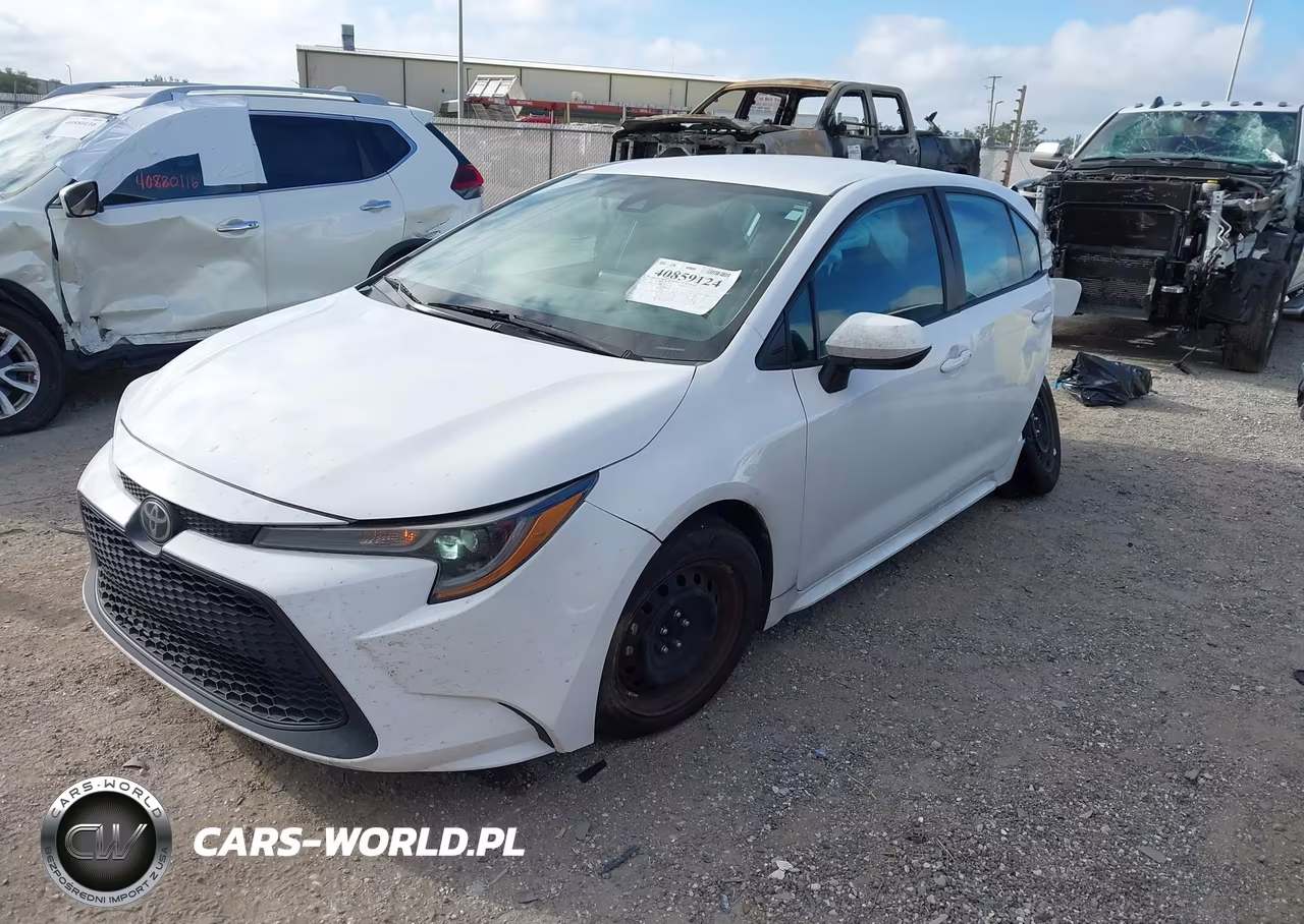 2021 Toyota Corolla Le VIN:5YFEPMAE1MP183181 - 2