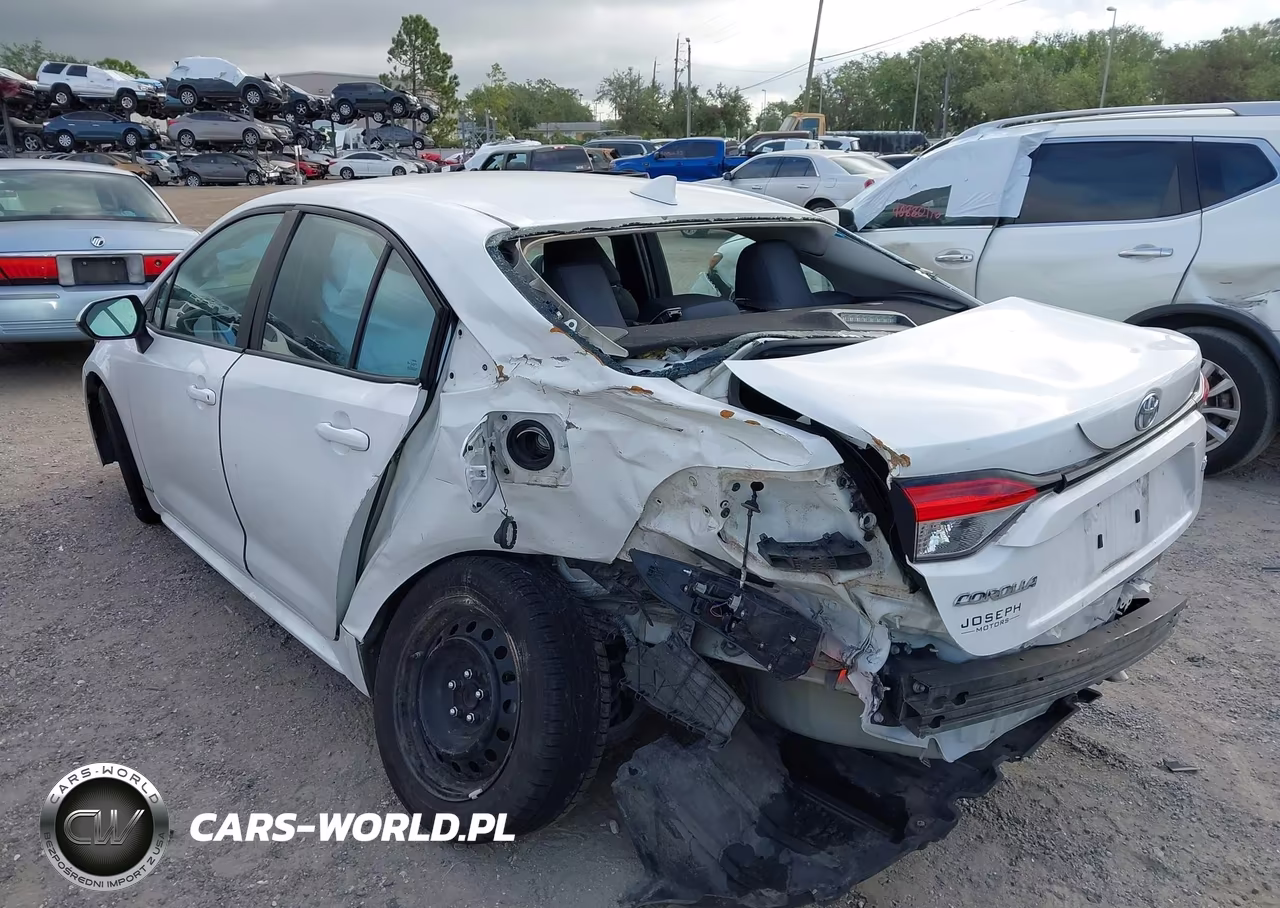 2021 Toyota Corolla Le VIN:5YFEPMAE1MP183181 - 3