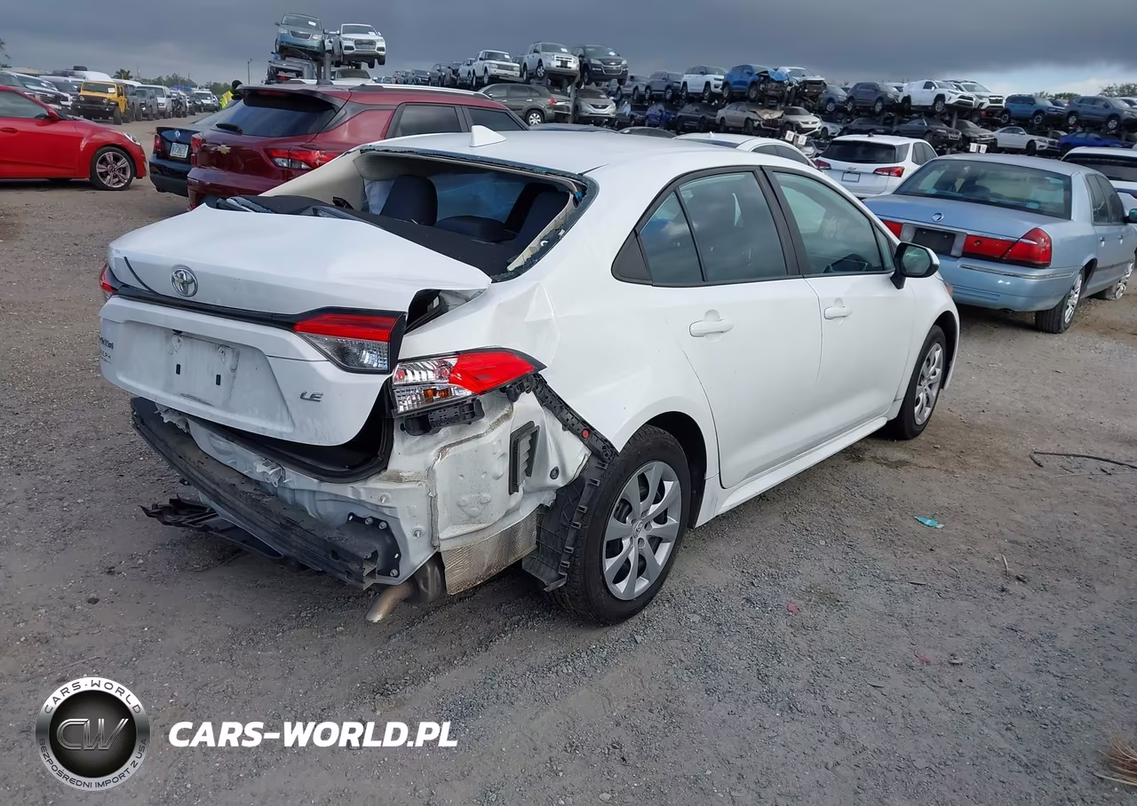 2021 Toyota Corolla Le VIN:5YFEPMAE1MP183181 - 4