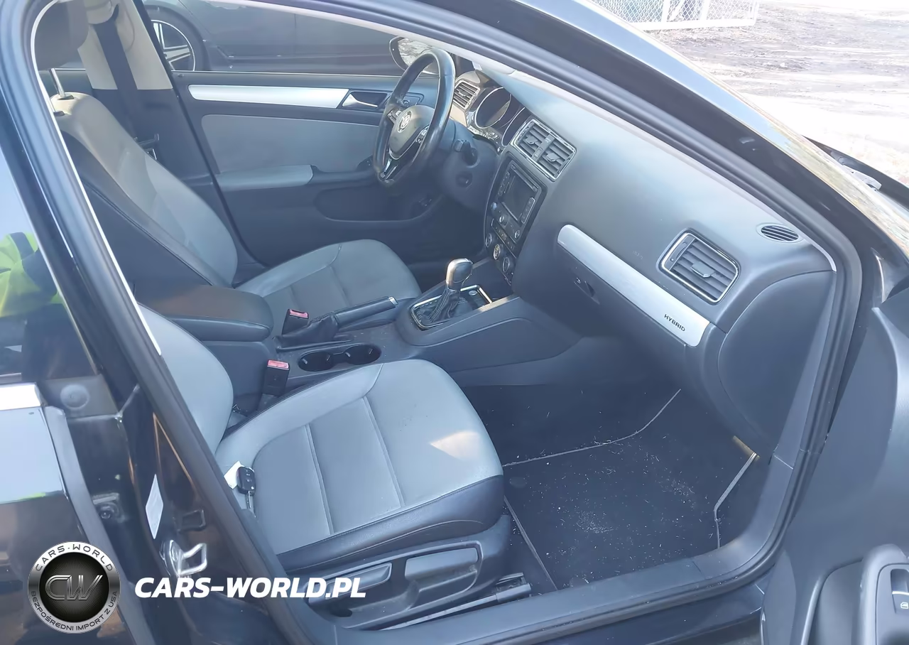 2015 Volkswagen Jetta Hybrid Sel Premium VIN:3VW637AJ1FM412559 - 5