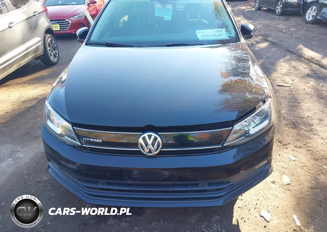 2015 Volkswagen Jetta Hybrid Sel Premium VIN:3VW637AJ1FM412559 - 6