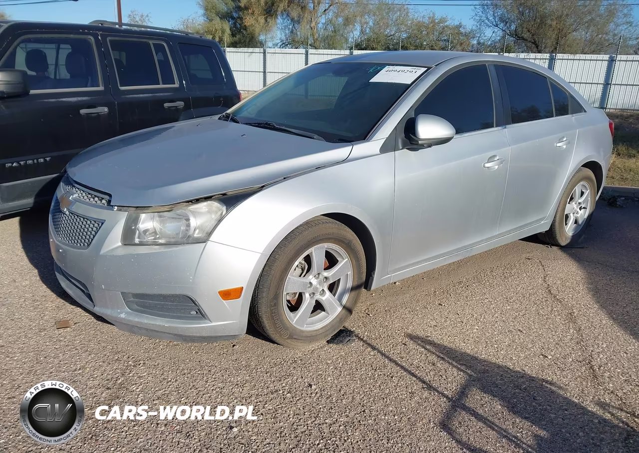 2012 Chevrolet Cruze Lt VIN:1G1PE5SC2C7308327 - 2