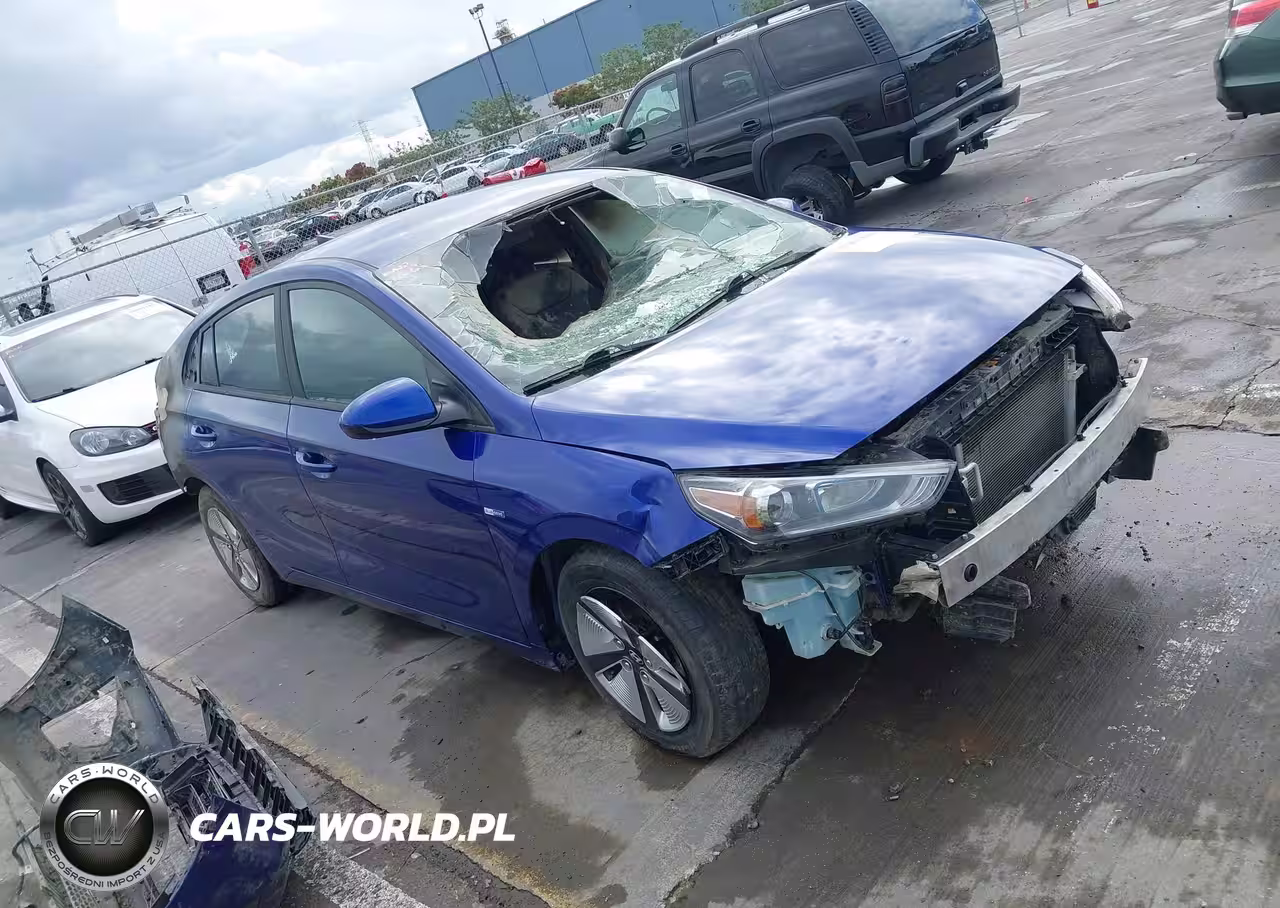 2019 Hyundai Ioniq Hybrid Blue