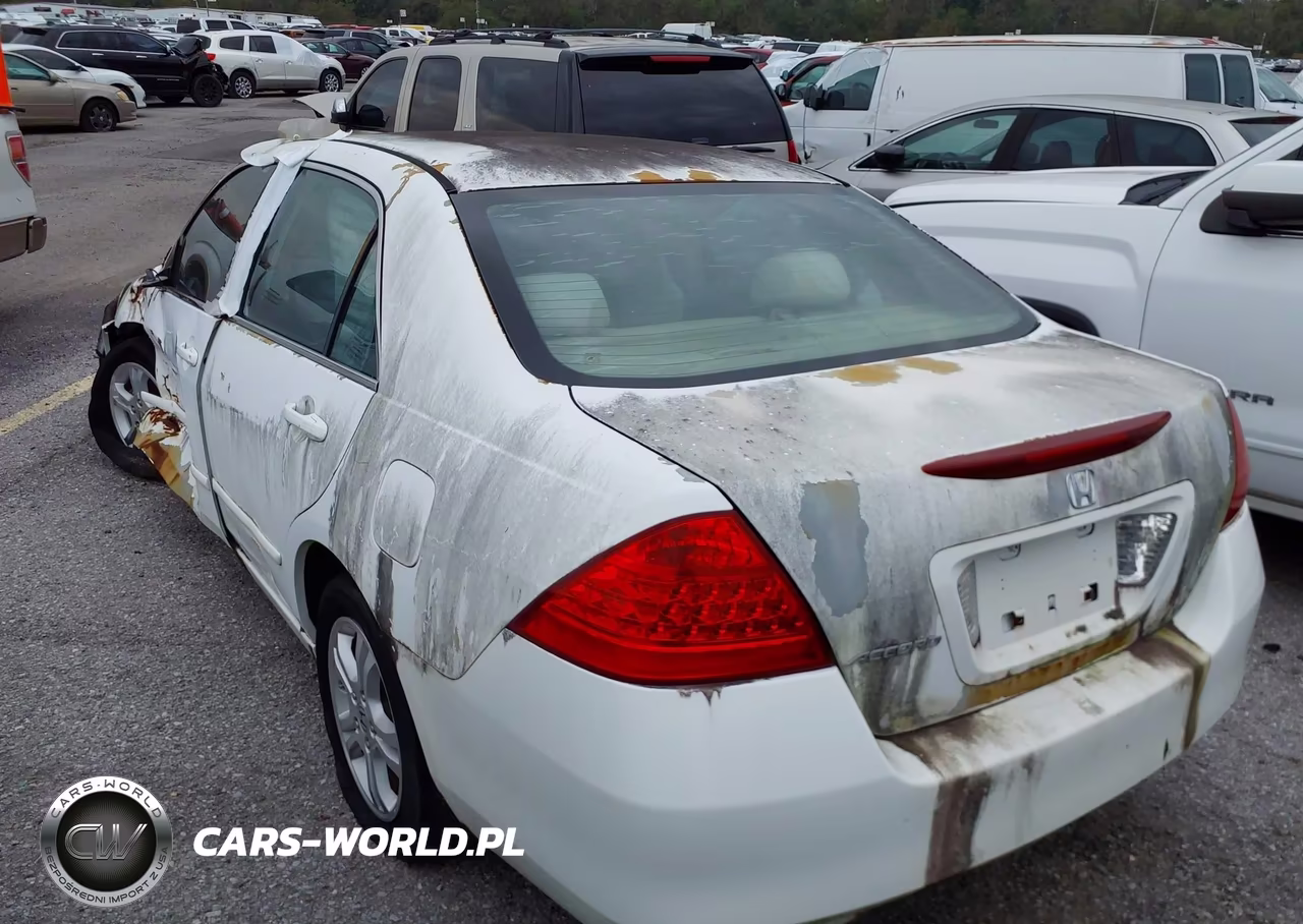 2007 Honda Accord 2.4 Ex VIN:1HGCM56797A211920 - 3