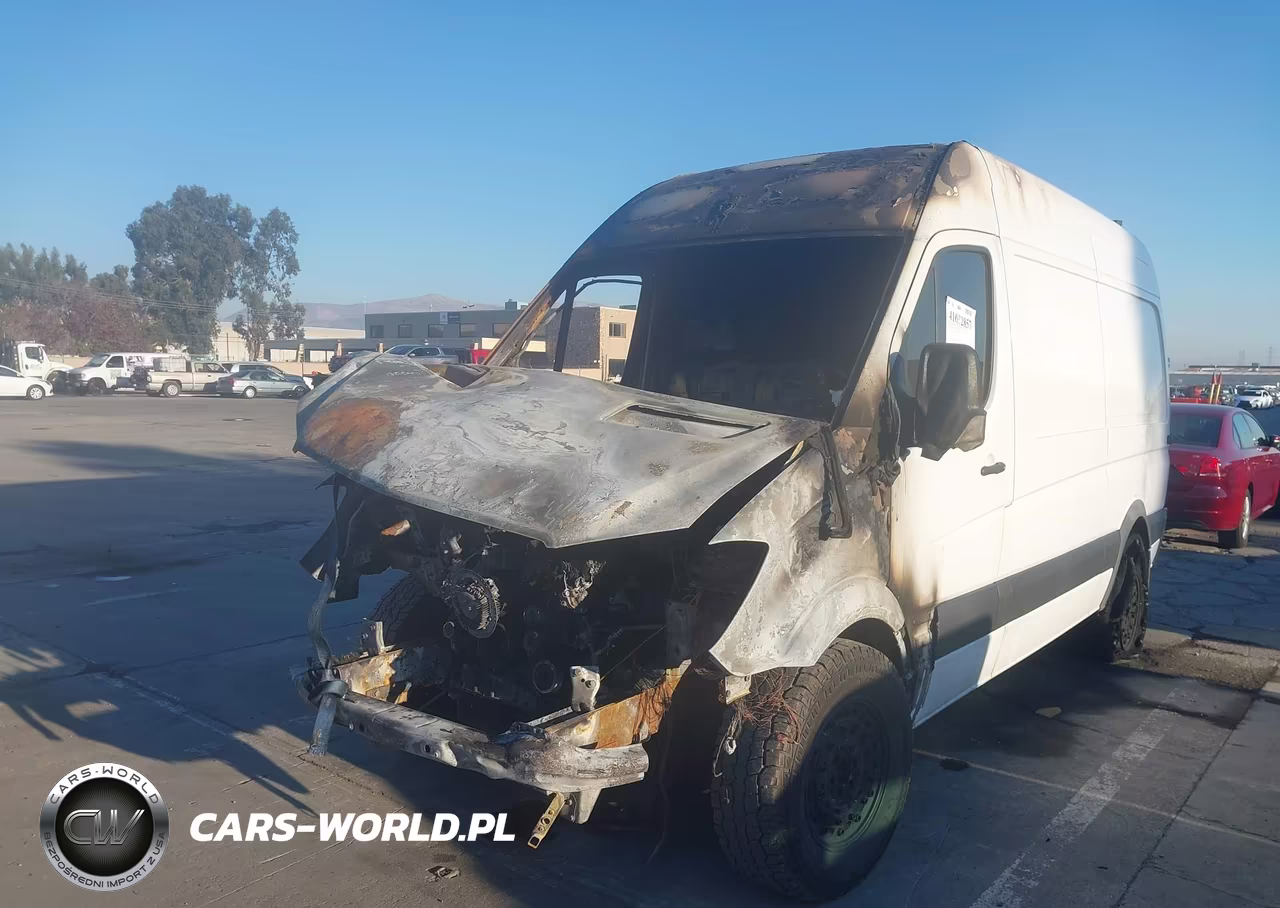 2018 Mercedes-Benz Sprinter 2500 Standard Roof V6 VIN:WD3FE7CDXJP623387 - 2