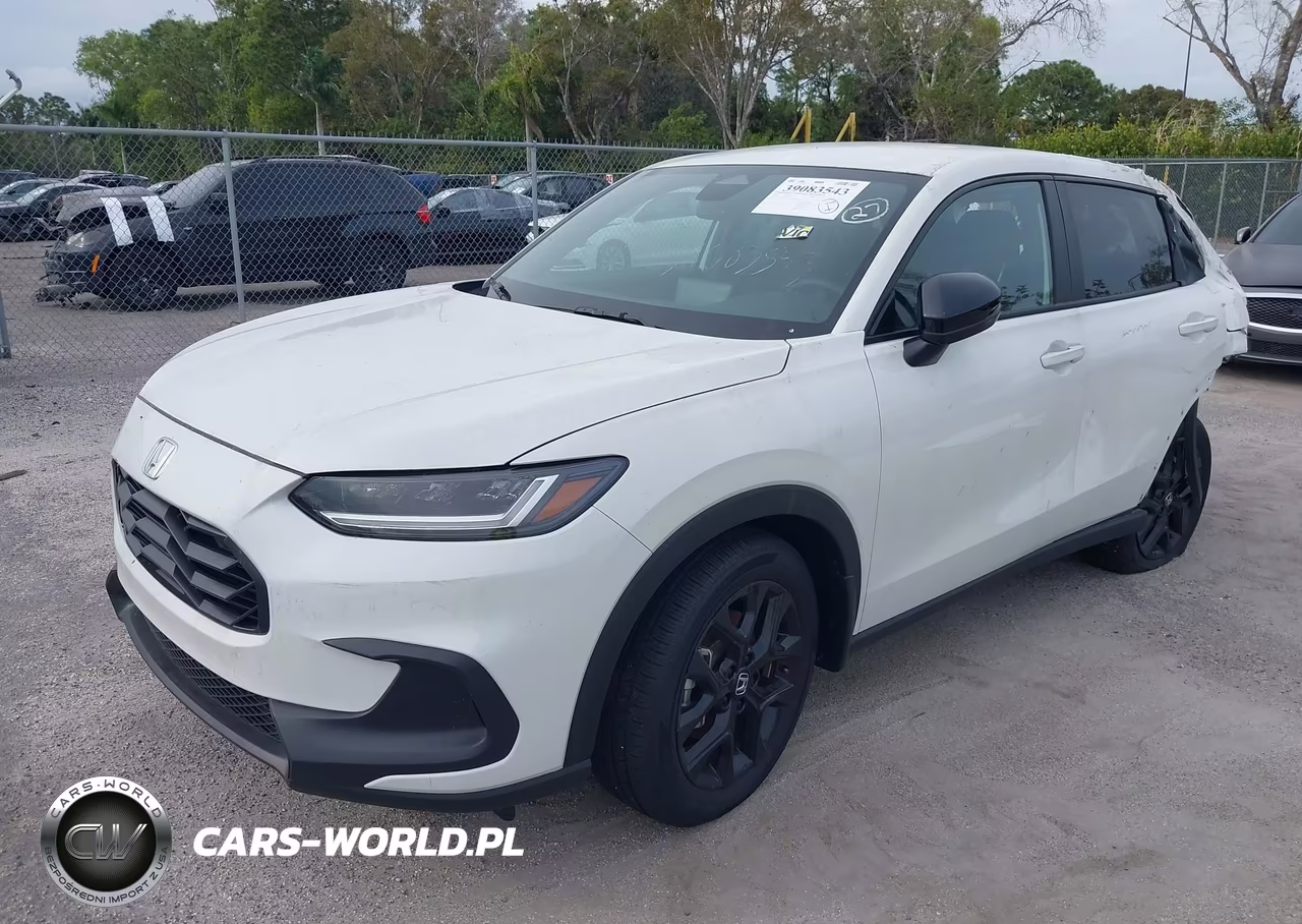 2024 Honda Hr-V 2Wd Sport-2Wd Sport W-O Bsi VIN:3CZRZ1H54RM736446 - 2