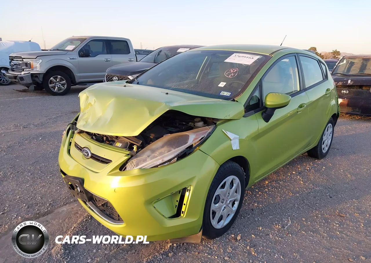 2012 Ford Fiesta Se VIN:3FADP4EJ4CM153610 - 2