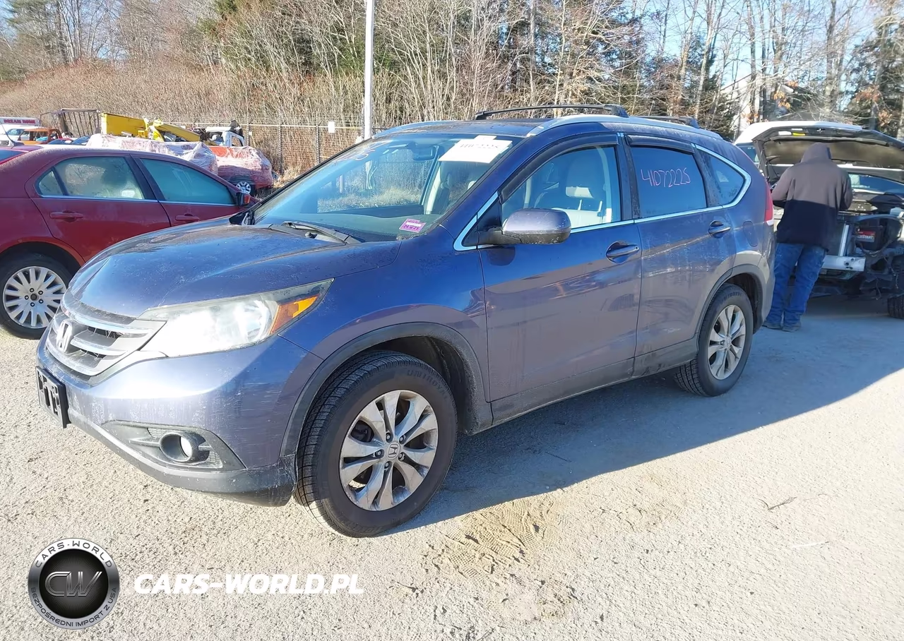 2013 Honda Cr-V Ex-L VIN:2HKRM4H70DH612390 - 2