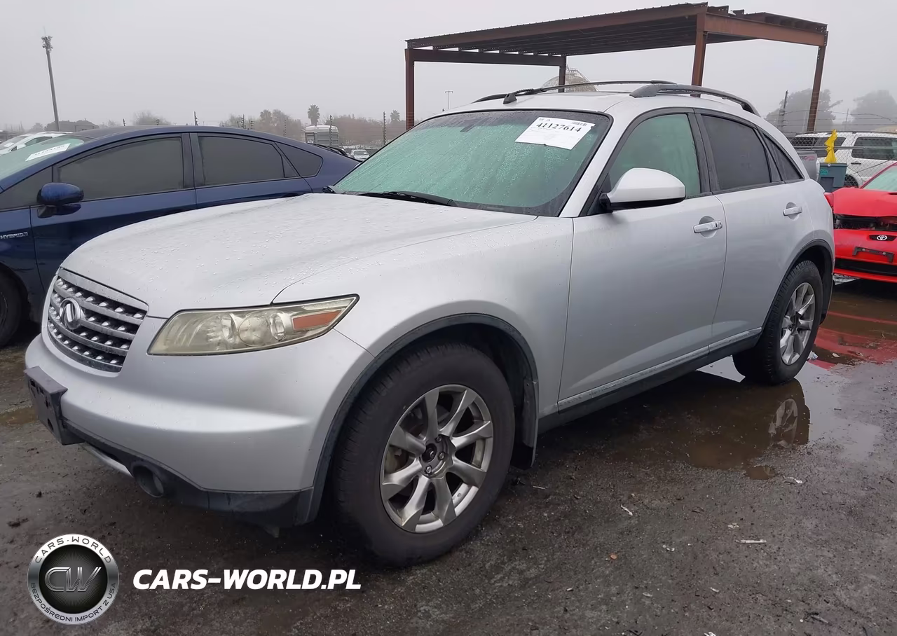 2007 Infiniti Fx35 VIN:JNRAS08WX7X210338 - 2