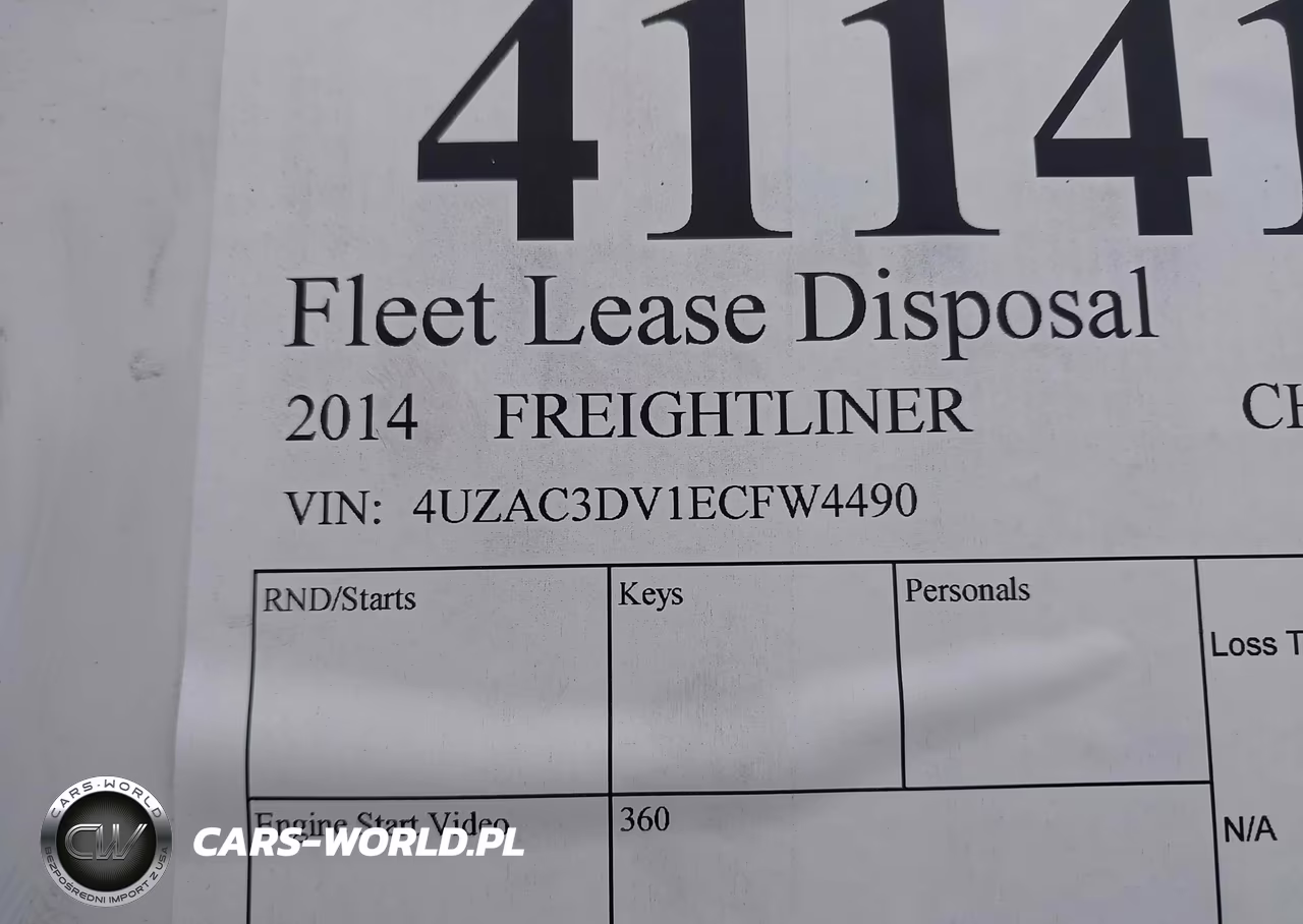 2014 Freightliner Chassis M Line Walk-In Van VIN:4UZAC3DV1ECFW4490 - 9