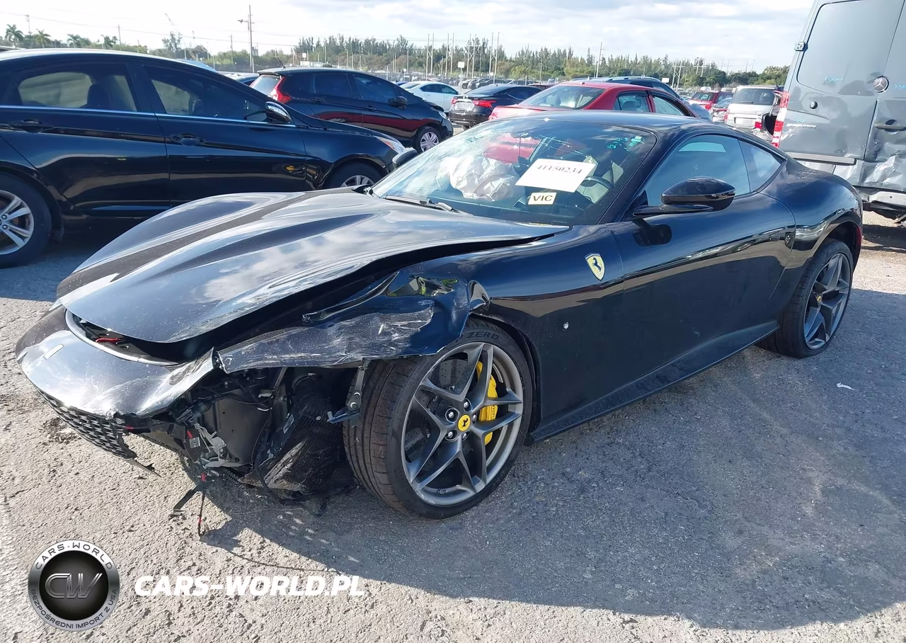 2021 Ferrari Roma VIN:ZFF98RNA7M0260540 - 2