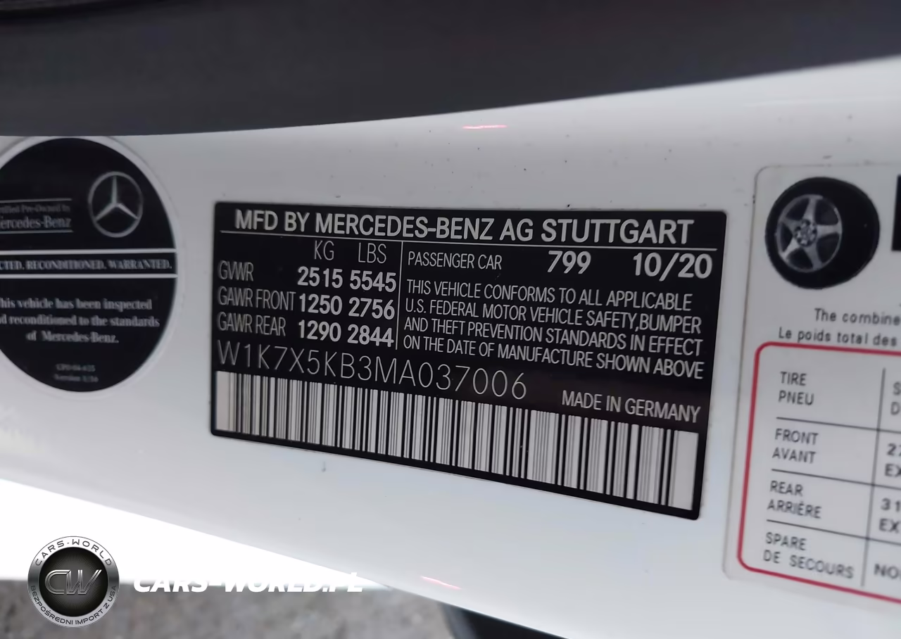 2021 Mercedes-Benz Amg Gt 43 4-Door Coupe VIN:W1K7X5KB3MA037006 - 9